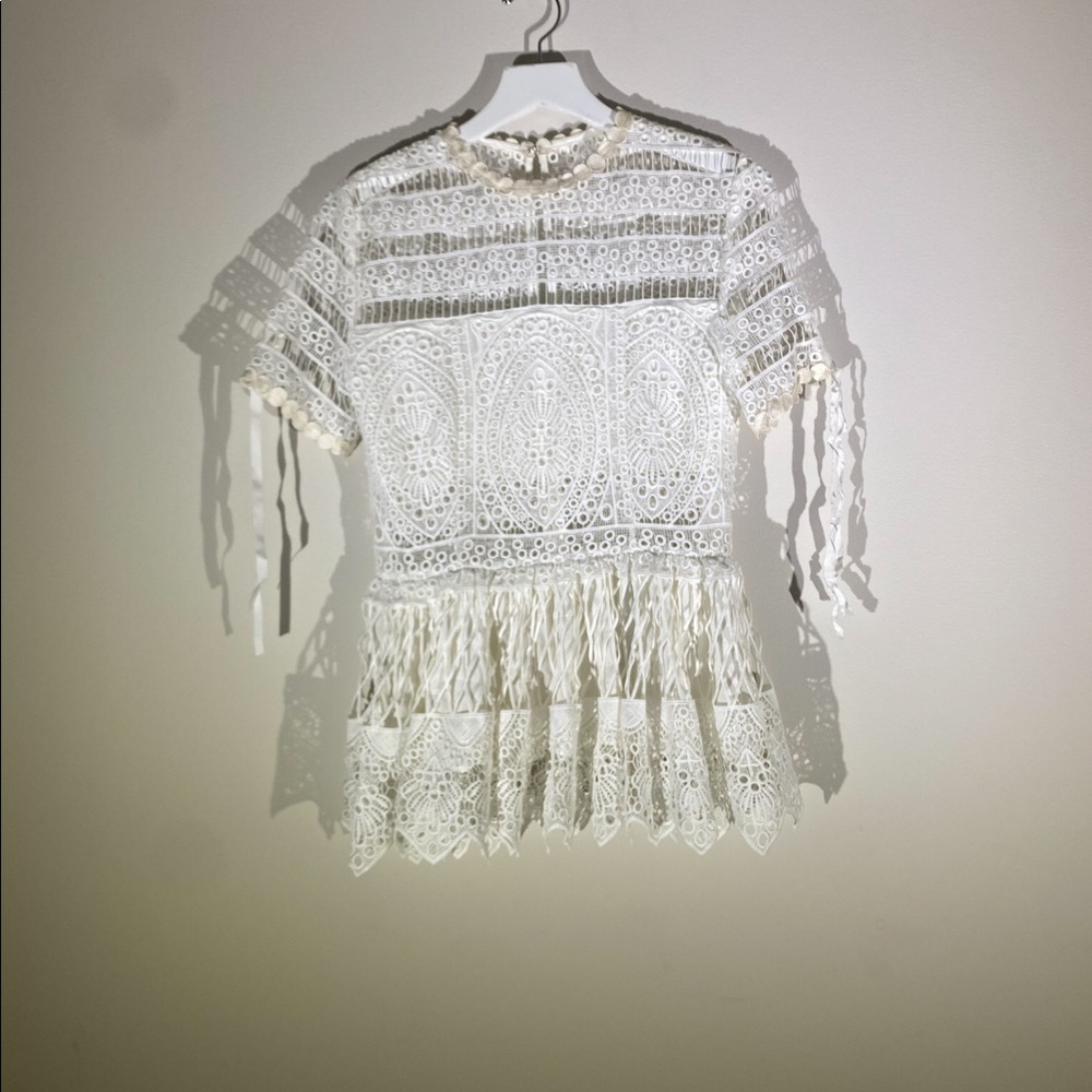 NWT Alexis lace top